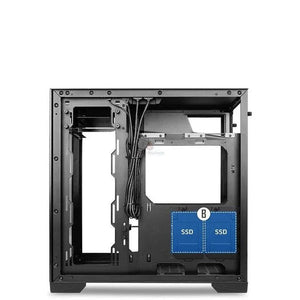 GABINETE ANTEC P120 CRYSTAL MID TOWER GAMER CON PANEL DE VIDRIO TEMPLADO Y AMPLIA COMPATIBILIDAD SIN FUENTE
