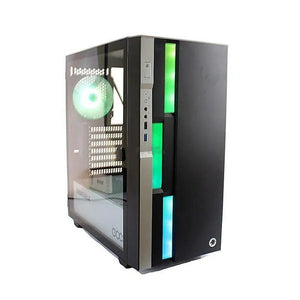 GABINETE GAMER GAMEMAX BRUFEN C3 - DISEÑO INNOVADOR CON ILUMINACIÓN RGB Y AMPLIO ESPACIO INTERIOR
