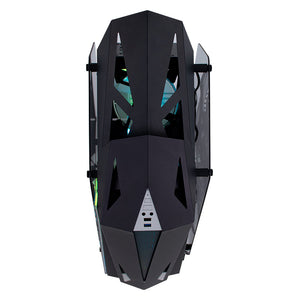 GABINETE GAMER TEROS TE-1314G MID TOWER CON USB 3.0/2.0, AUDIO Y VENTILADOR ARGB, COLOR NEGRO