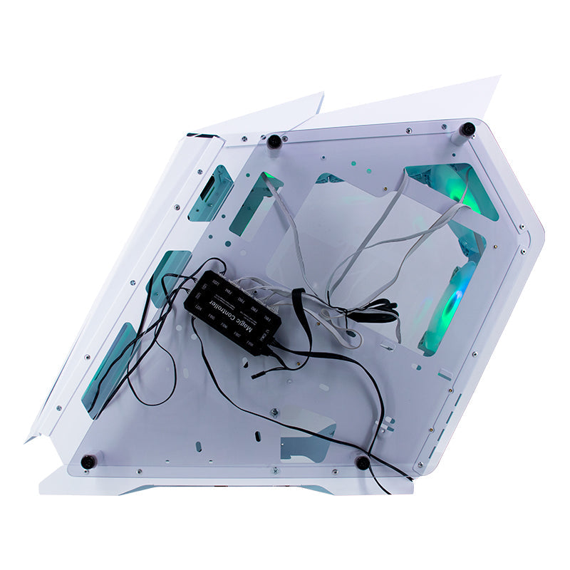 GABINETE GAMER TEROS TE-1316G: MID TOWER CON VENTILADOR ARGB, PUERTOS USB 3.0 / USB 2.0 Y CONECTIVIDAD DE AUDIO, COLOR NEGRO