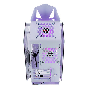 GABINETE GAMER TEROS TE-1316G: MID TOWER CON VENTILADOR ARGB, PUERTOS USB 3.0 / USB 2.0 Y CONECTIVIDAD DE AUDIO, COLOR NEGRO