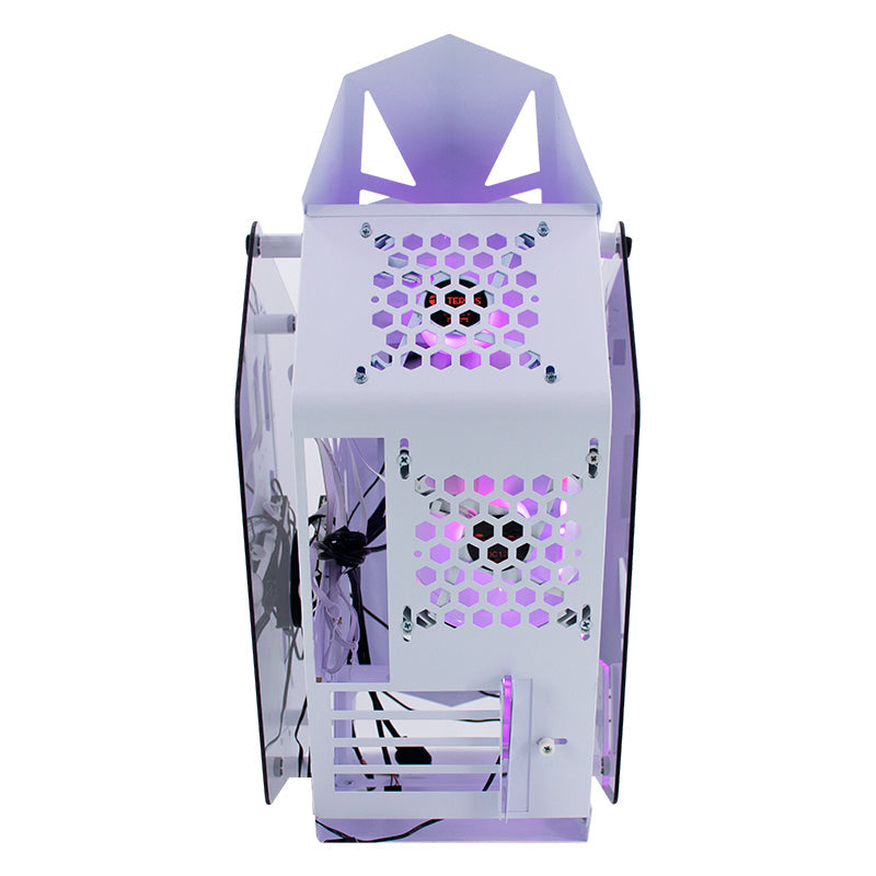 GABINETE GAMER TEROS TE-1316G: MID TOWER CON VENTILADOR ARGB, PUERTOS USB 3.0 / USB 2.0 Y CONECTIVIDAD DE AUDIO, COLOR NEGRO