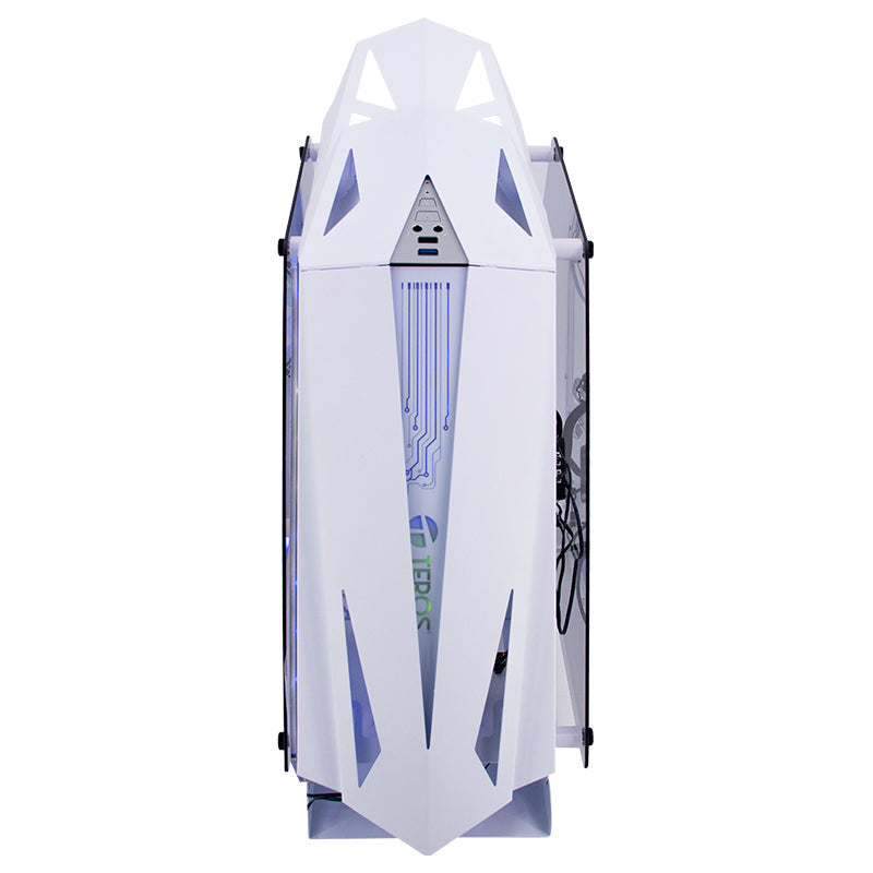 GABINETE GAMER TEROS TE-1316G: MID TOWER CON VENTILADOR ARGB, PUERTOS USB 3.0 / USB 2.0 Y CONECTIVIDAD DE AUDIO, COLOR NEGRO