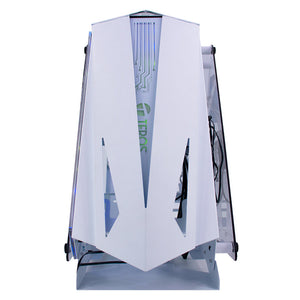 GABINETE GAMER TEROS TE-1316G: MID TOWER CON VENTILADOR ARGB, PUERTOS USB 3.0 / USB 2.0 Y CONECTIVIDAD DE AUDIO, COLOR NEGRO