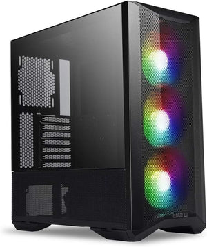 CAJA LIAN LI LANCOOL II MESH C BLACK ARGB CON 2 PANELES DE VIDRIO TEMPLADO Y USB TIPO-C - INNOVACIÓN RGB-X PARA UNA EXPERIENCIA DE ENSAMBLAJE SUPERIOR