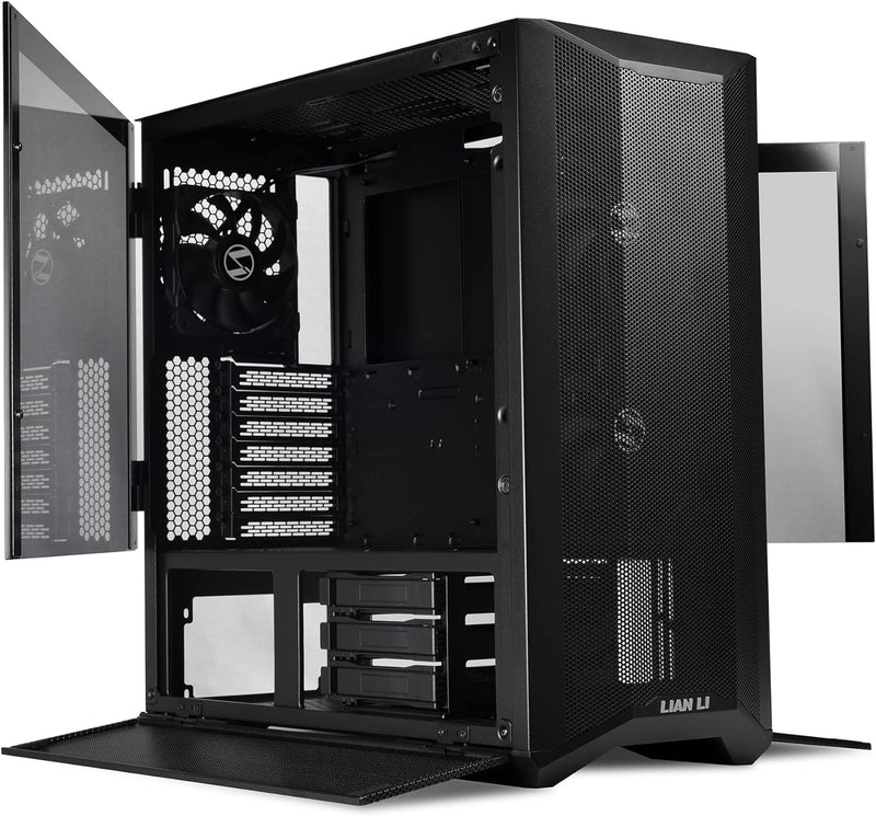 TORRE GAMER LIAN LI LANCOOL II MESH C PERFORMANCE-X NEGRO CON DOBLE VIDRIO TEMPLADO, USB TIPO-C
