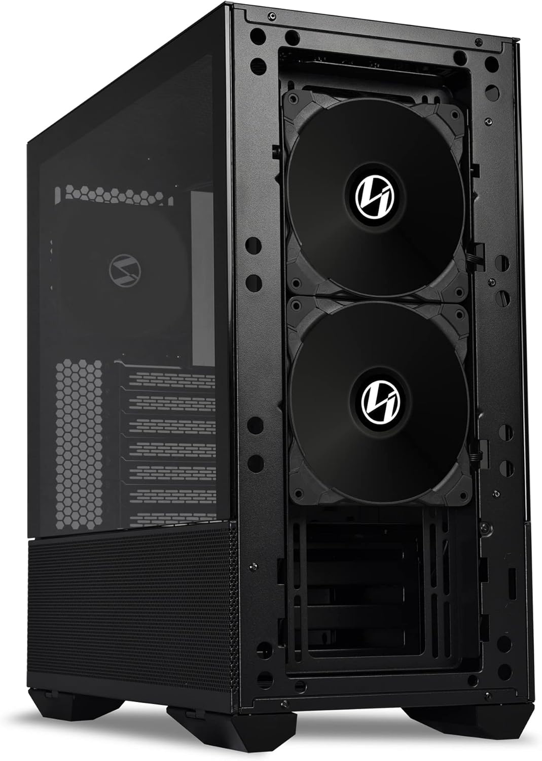 TORRE GAMER LIAN LI LANCOOL II MESH C PERFORMANCE-X NEGRO CON DOBLE VIDRIO TEMPLADO, USB TIPO-C