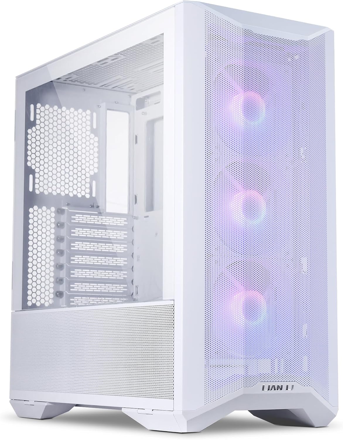 TORRE ATX LIAN LI LANCOOL II MESH C SNOW ARGB CON DOBLE VIDRIO TEMPLADO Y USB TIPO-C