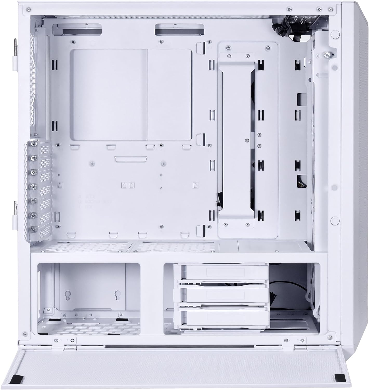 TORRE ATX LIAN LI LANCOOL II MESH C SNOW ARGB CON DOBLE VIDRIO TEMPLADO Y USB TIPO-C