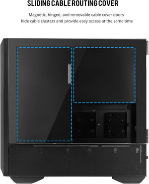 GABINETE PARA PC LIAN LI LANCOOL III BLACK ARGB CON VIDRIO TEMPLADO Y ILUMINACIÓN PERSONALIZABLE (MODELO LANCOOL 3R-X)