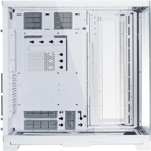 CAJA PARA PC LIAN LI O11 DYNAMIC EVO XL WHITE, CON 2 PANELES DE VIDRIO TEMPLADO, DISEÑO MODULAR Y SOPORTE E-ATX