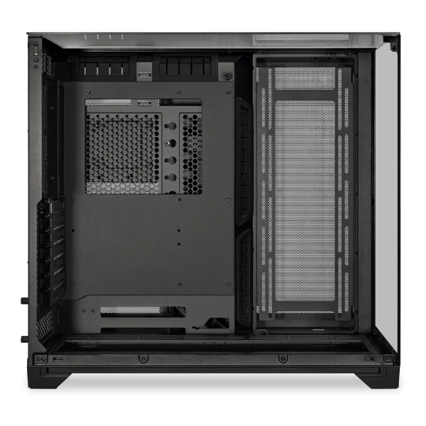 TORRE DE PC LIAN LI O11 VISION BLACK CON 3 PANELES DE VIDRIO TEMPLADO (O11VX) - DISEÑO MODERNO Y AMPLIA CAPACIDAD DE ENFRIAMIENTO