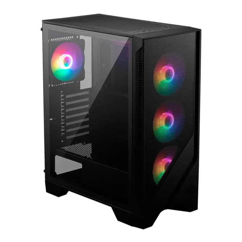 CAJA MID TOWER MSI MAG FORGE 120A AIRFLOW - EXCELENTE FLUJO DE AIRE Y DISEÑO OPTIMIZADO
