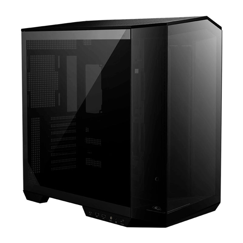 CAJA PARA PC MSI MAG PANO 100L PZ BLACK - CARACTERÍSTICAS PRINCIPALES: DISEÑO MODERNO, ESPACIO AMPLIO Y VENTILACIÓN OPTIMIZADA