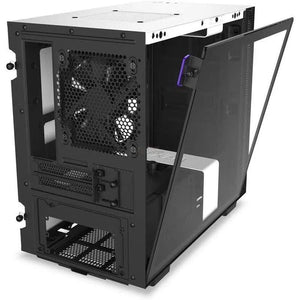 CAJA NZXT H210 MINI-ITX BLANCO/NEGRO CA-H210B-W1 CON DISEÑO COMPACTO Y ESTILO MODERNO