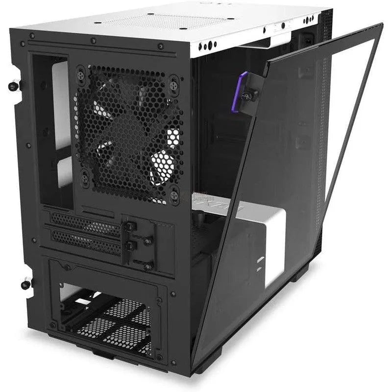 CAJA NZXT H210 MINI-ITX BLANCO/NEGRO CA-H210B-W1 CON DISEÑO COMPACTO Y ESTILO MODERNO