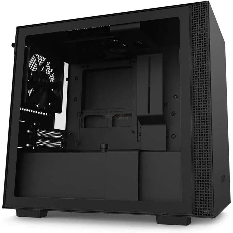 CASE NZXT H210 MINI-ITX NEGRO/NEGRO CA-H210B-B1 - COMPACTO Y ELEGANTE CON GESTIÓN AVANZADA DEL CABLEADO Y ENFRIAMIENTO OPTIMIZADO