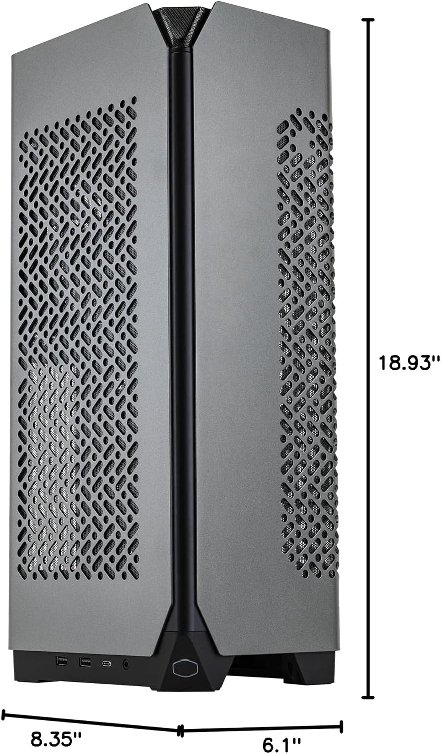 CAJA PARA PC COOLER MASTER NCORE 100 MAX CON VENTILACIÓN ÓPTIMA Y DISEÑO COMPACTO NR100-MNNN85-SL0