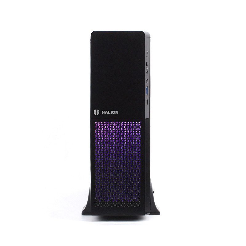 GABINETE GAMING HALION SUPRA-PRO S613: DISEÑO SLIM, FUENTE 350W, USB 3.0 Y USB-C, ILUMINACIÓN RGB.