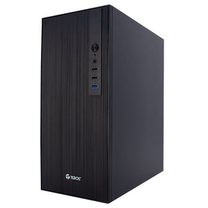 MINI TORRE TEROS TE-1034S: CAJA ATX, 250W, PUERTOS USB 3.0/2.0, AUDIO HD, COLOR NEGRO