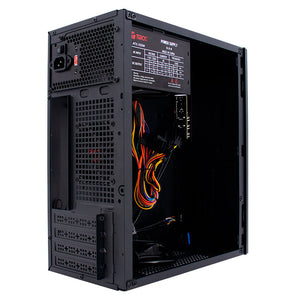 MINI TORRE ATX TEROS TE-1035S, 250 W, USB 3.0/2.0, AUDIO HD, NEGRO - ELEGANCIA Y FUNCIONALIDAD EN UN DISEÑO COMPACTO
