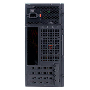 MINI TORRE ATX TEROS TE-1035S, 250 W, USB 3.0/2.0, AUDIO HD, NEGRO - ELEGANCIA Y FUNCIONALIDAD EN UN DISEÑO COMPACTO