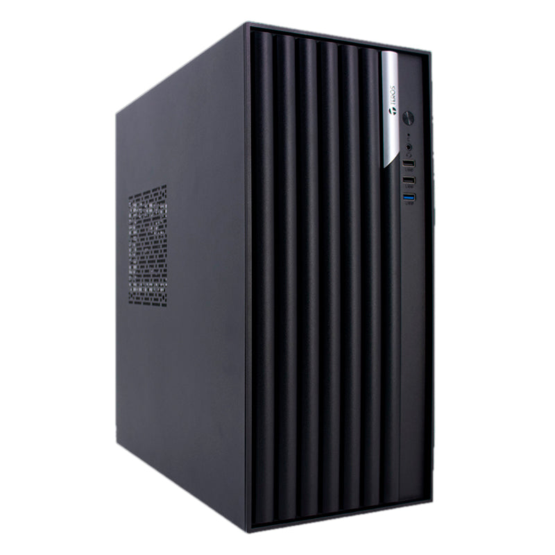 TORRE DE COMPUTADORA TEROS TE-1036S ATX NEGRA CON FUENTE DE PODER 250W, USB 3.0/2.0 Y AUDIO INTEGRADO