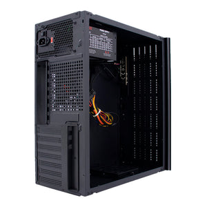 TORRE DE COMPUTADORA TEROS TE-1036S ATX NEGRA CON FUENTE DE PODER 250W, USB 3.0/2.0 Y AUDIO INTEGRADO
