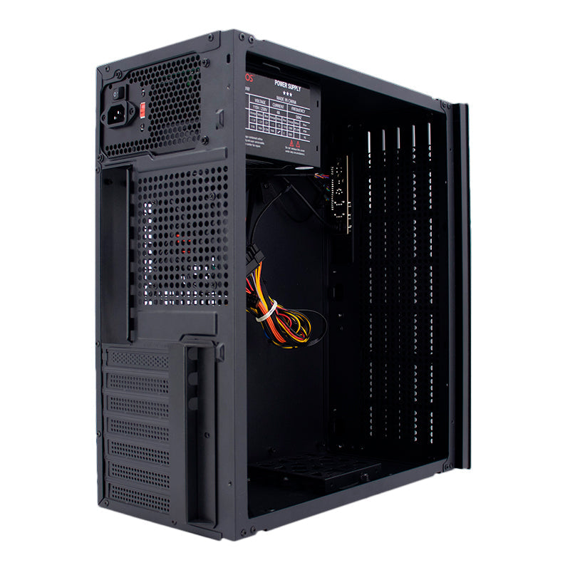 TORRE DE COMPUTADORA TEROS TE-1036S ATX NEGRA CON FUENTE DE PODER 250W, USB 3.0/2.0 Y AUDIO INTEGRADO