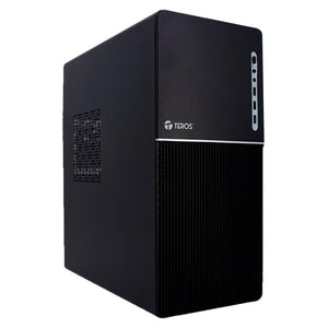 CAJA ATX TEROS TE-1037S, 250W, PUERTOS USB 3.0/2.0, AUDIO, COLOR NEGRO