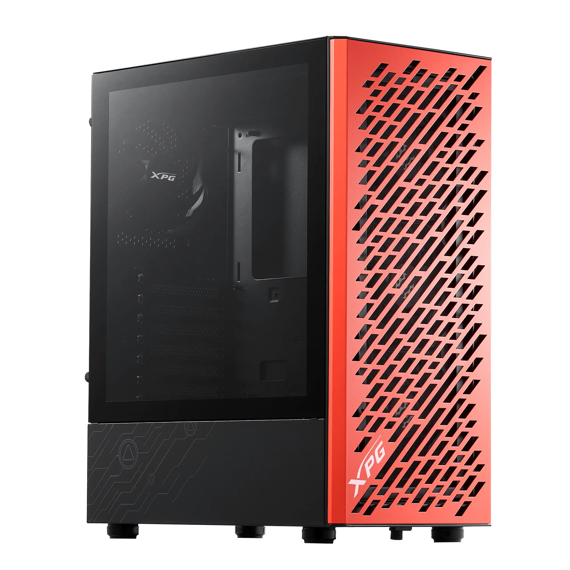 CAJA - XPG VALOR STORM BLACK MT-BKCWWCOLCOCA - DISEÑO CON 4 VENTILADORES INCORPORADOS