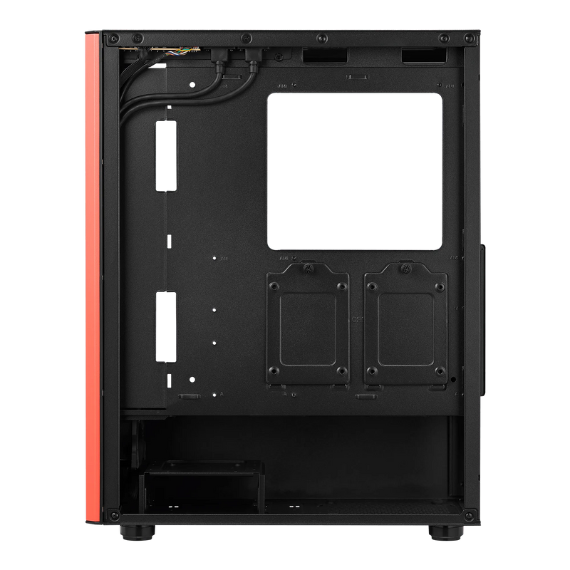 CAJA - XPG VALOR STORM BLACK MT-BKCWWCOLCOCA - DISEÑO CON 4 VENTILADORES INCORPORADOS