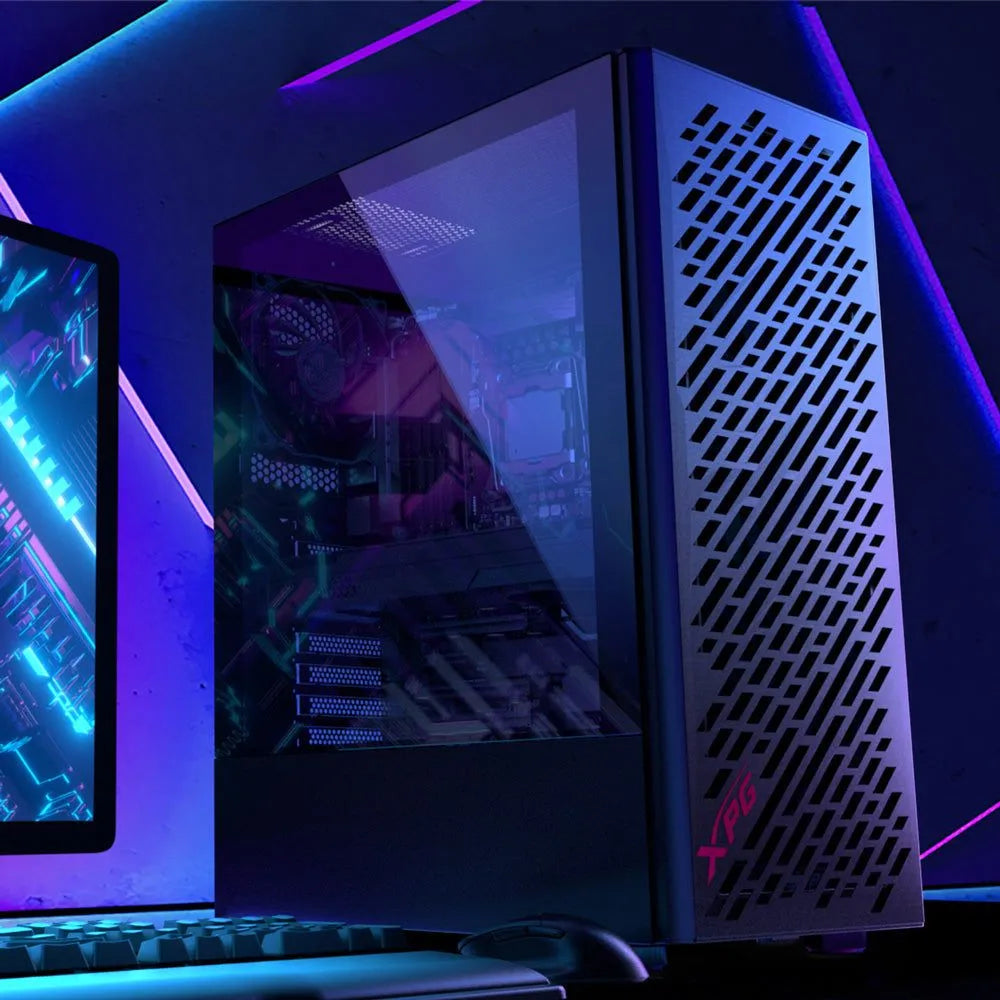 CAJA - XPG VALOR STORM BLACK MT-BKCWWCOLCOCA - DISEÑO CON 4 VENTILADORES INCORPORADOS