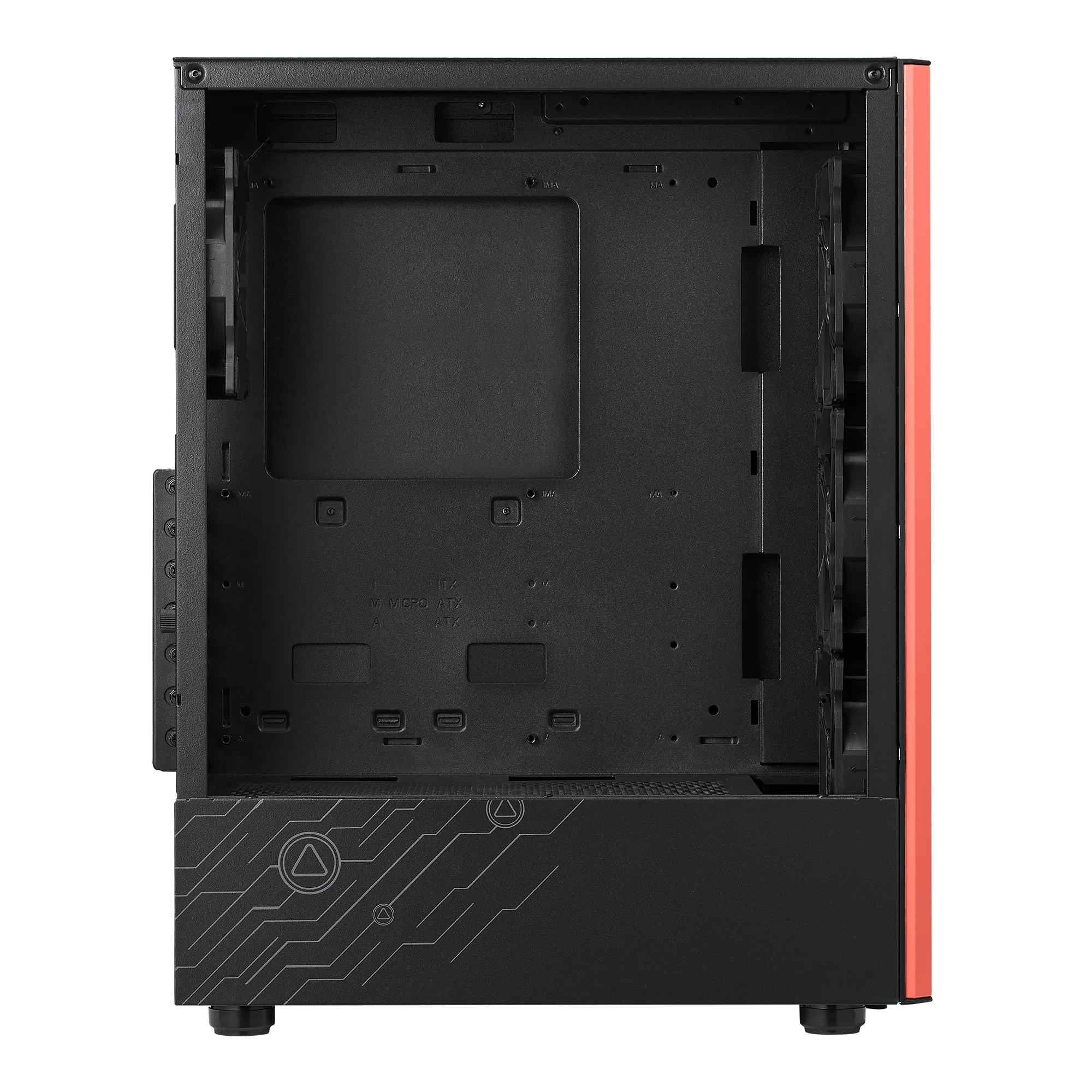 CAJA - XPG VALOR STORM BLACK MT-BKCWWCOLCOCA - DISEÑO CON 4 VENTILADORES INCORPORADOS