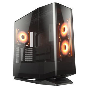 CAJA PARA COMPUTADORA CORSAIR CRYSTAL SERIES 680X RGB - COMPATIBLE CON PLACAS BASE EATX, MINI ITX, MICRO ATX, ATX, SSI CEB - MEDIA TORRE - VIDRIO TEMPLADO - COLOR NEGRO