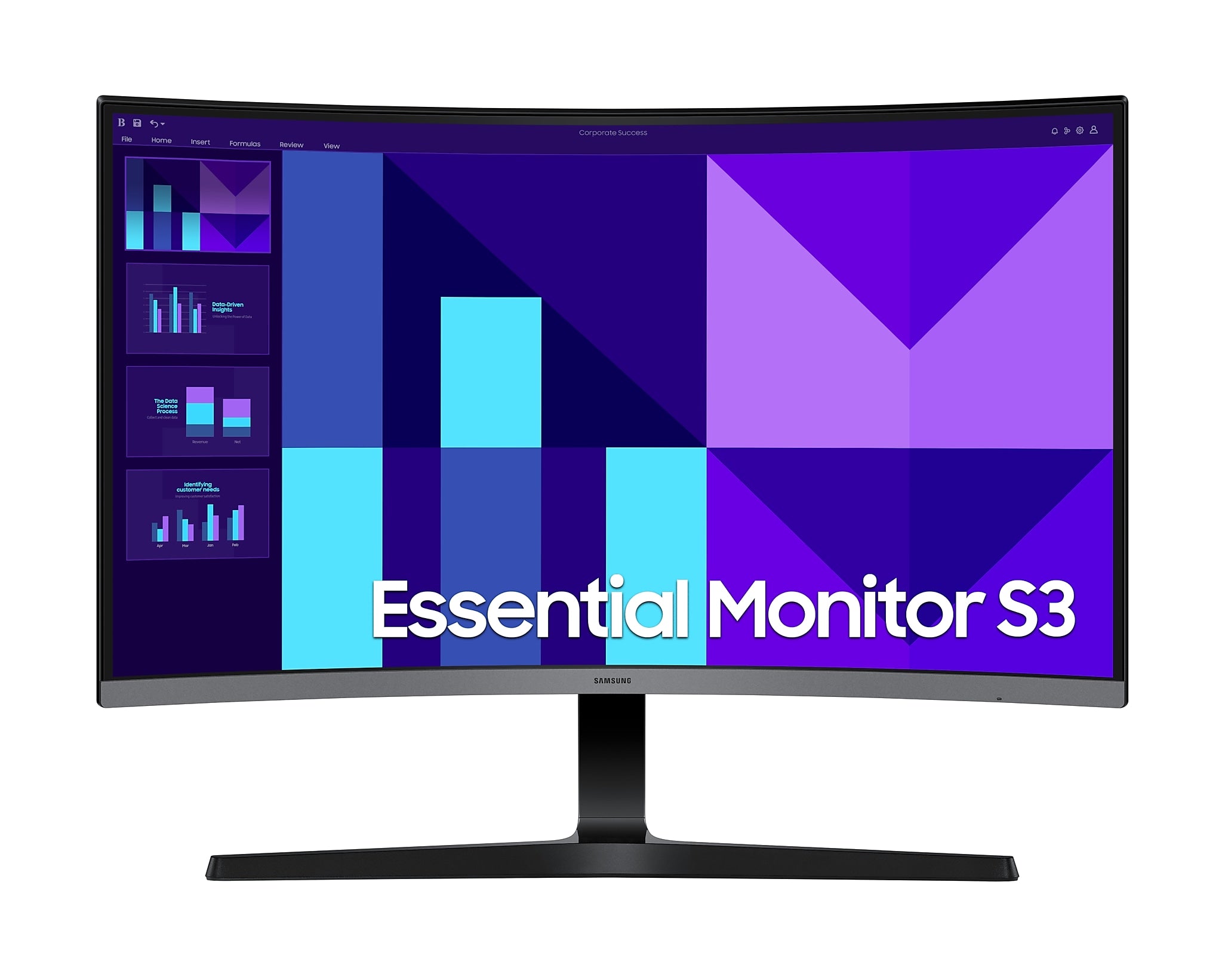 SAMSUNG S3 S39GD 27″ MONITOR CURVO FHD 100 HZ 1800R 4 MS SPEAKERS