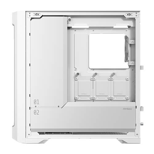 GABINETE ATX ANTEC PERFORMANCE 1 FT BLANCO CON VENTANA LATERAL DE VIDRIO TEMPLADO Y GESTIÓN AVANZADA DE CABLEADO