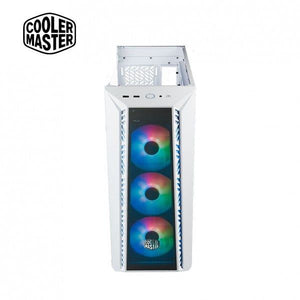 CAJA DE COMPUTADORA COOLER MASTER MASTERBOX 520 MESH WHITE MB520-WGNN-S00 CON DISEÑO MESH OPTIMIZADO Y ACABADO BLANCO