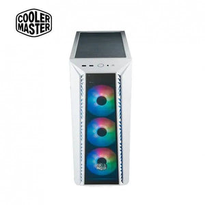 CAJA DE COMPUTADORA COOLER MASTER MASTERBOX 520 MESH WHITE MB520-WGNN-S00 CON DISEÑO MESH OPTIMIZADO Y ACABADO BLANCO