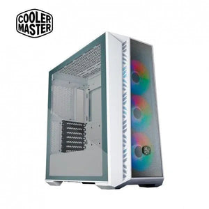 CAJA DE COMPUTADORA COOLER MASTER MASTERBOX 520 MESH WHITE MB520-WGNN-S00 CON DISEÑO MESH OPTIMIZADO Y ACABADO BLANCO