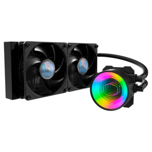 Cooler Master Masterliquid Ml240 Mirror Enfriamiento Líquido Para Cpu, 2X 120Mm, 650 - 1800Rpm