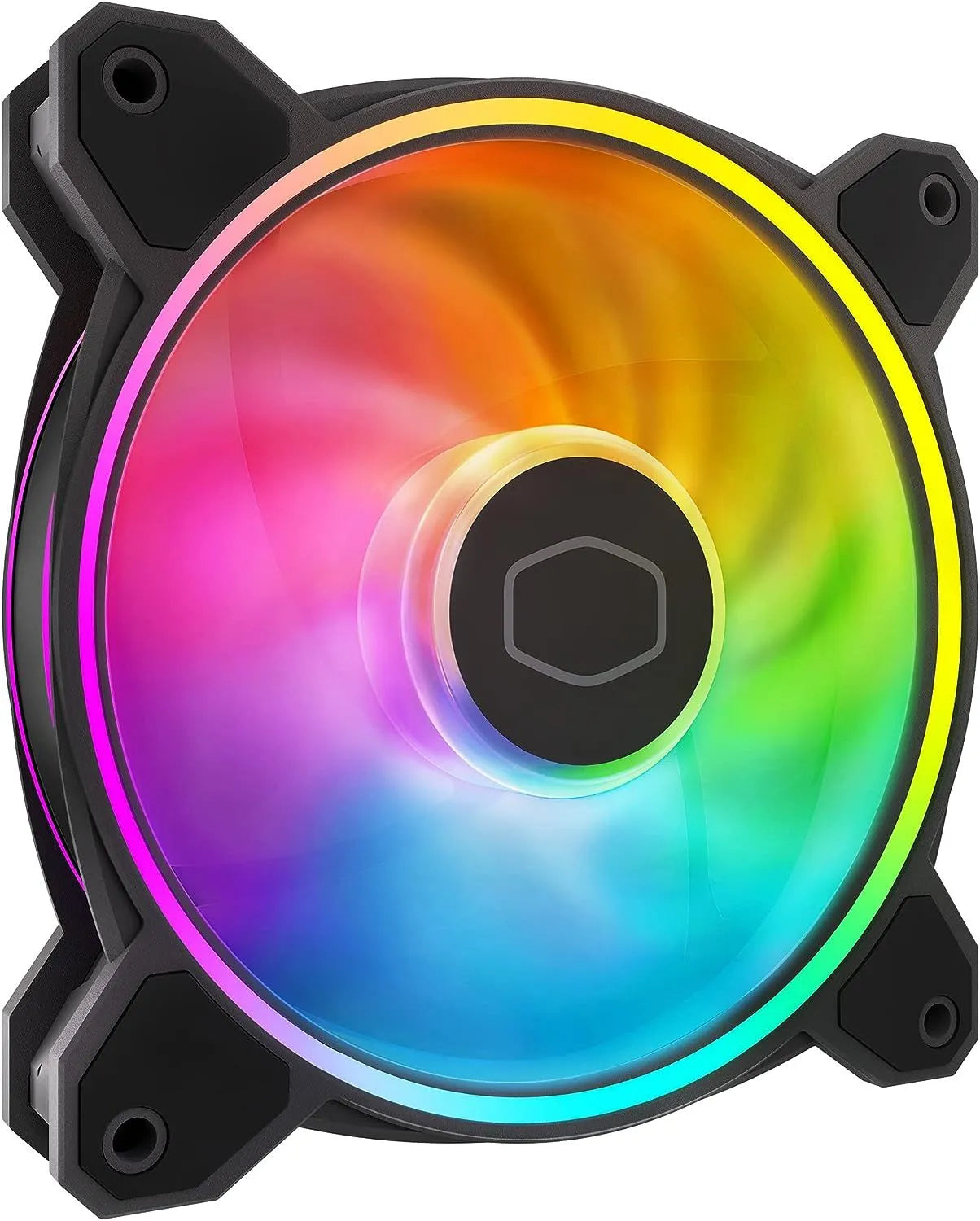 Cooler Para Case Cooler Master Masterfan Mf120 Halo2 ( Mfl-B2Dn-21Np2-R2 ) Black A-Rgb | 120X120X25Mm | 2050 Rpm