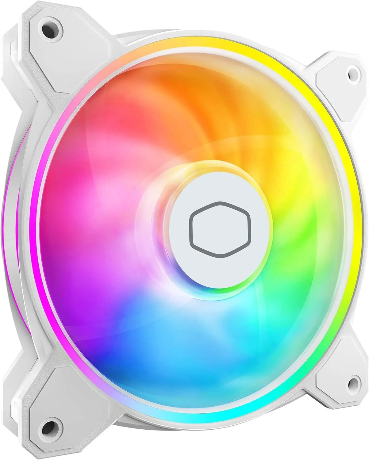 Cooler Para Case Cooler Master Mf120 Halo 2 White Masterfan ( Mfl-B2Dw-21Np2-R2 ) Led-Argb