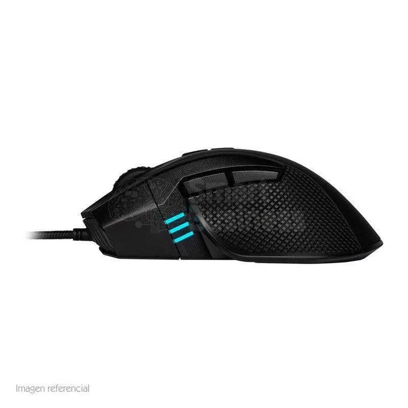 MOUSE CORSAIR IRONCLAW: ÓPTICO USB 2.0, 7 BOTONES, 18000 DPI, NEGRO, CABLEADO