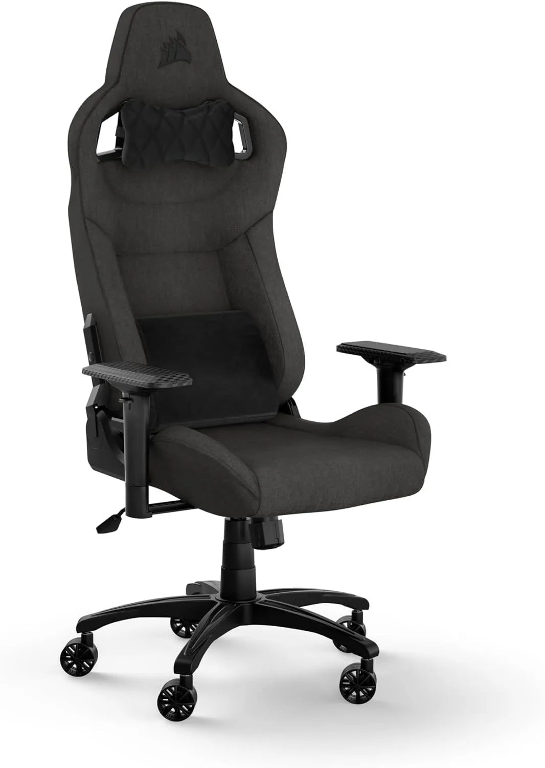 SILLA GAMER ERGONÓMICA CORSAIR T3 RUSH, SOPORTE HASTA 120KG, COLOR CARBÓN