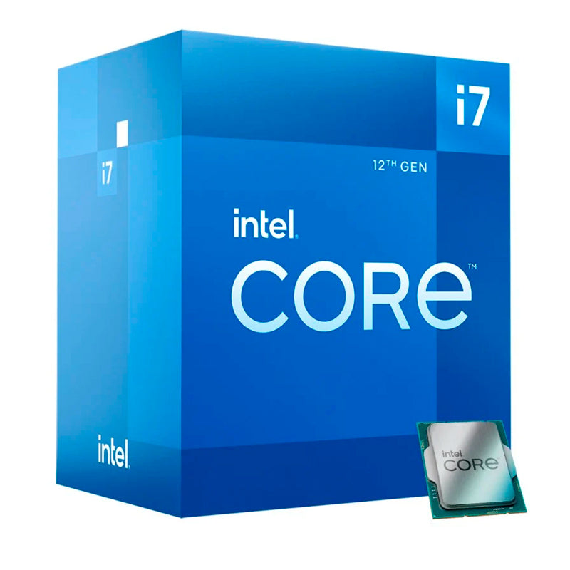 PROCESADOR INTEL CORE I7-12700, 2.10/4.90GHZ, 25MB SMARTCACHÉ, LGA1700, 180W, TECNOLOGÍA INTEL 7 (10NM)