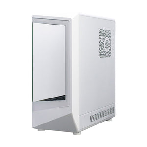 CASE GAMER TEROS TE-1322G, MID TOWER, USB 3.0 / USB 2.0, AUDIO, VENTILADOR ARGB, BLANCO