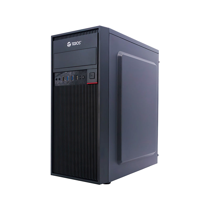 CASE GAMER TEROS TE-1319G MID TOWER 450W CON PUERTOS USB 3.0 Y 2.0 AUDIO NEGRO