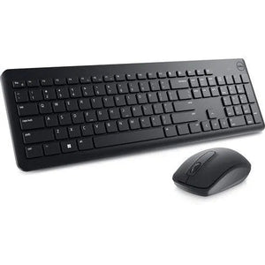 PRODUCTO TECNOLÓGICO DELL: TECLADO Y RATÓN INALÁMBRICOS ESPAÑOLES - TECLADO USB ÉMBOLO 2.40GHz - RATÓN ÓPTICO USB 1000 DPI, 3 BOTONES, RUEDA DE DESPLAZAMIENTO, COLOR NEGRO