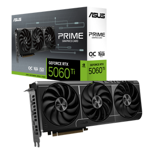 TARJETA DE VIDEO HW-ASUS ASUS PRIME-RTX5060TI-O16G, 16GB GDDR7, PCIE GEN 5.0